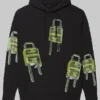 A$AP Rocky Givenchy Oversized 4G Lock Print Hoodie - Image 2