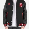 AC Milan X Rolling Stones Varsity Jacket