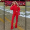 Gracie Hunt AFC Championship Crop Puffer Jacket - Image 2