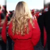 Gracie Hunt AFC Championship Crop Puffer Jacket