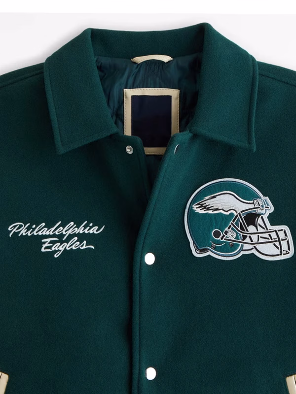 Philadelphia Eagles Varsity Bomber Jacket