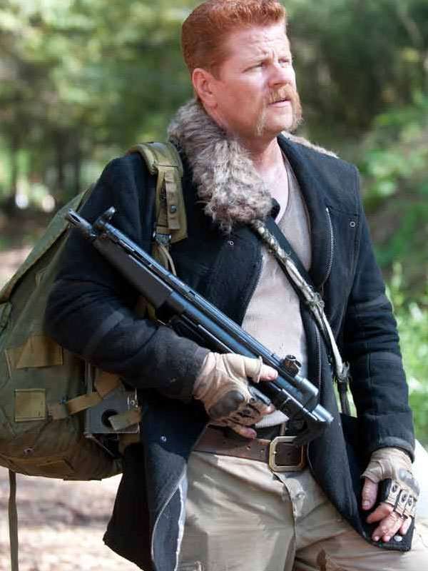 Abraham Ford The Walking Dead Black Wool Jacket - Image 2
