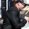 Jason Statham F1 Abu Dhabi Grand Prix 2023 Black Jacket - Image 5