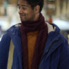 This Is Christmas Alfred Enoch Blue Jacket