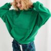 Aerie Sherpa Patchwork Hoodie