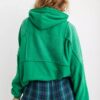 Aerie Sherpa Patchwork Hoodie