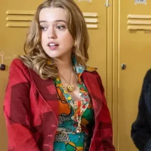 Aimee Gibbs Sex Education S02 Red Blazer Jacket