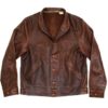 Albert Einstein Vintage Brown Jacket