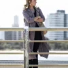 My Life Is Murder Alexa Crowe Purple Coat