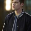 Alexander Calvert Supernatural S15 Blue Bomber Jacket - Image 2