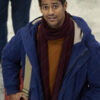 This Is Christmas Alfred Enoch Blue Jacket