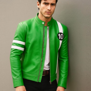 Alien Ben 10 Swarm Leather Jacket