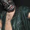 Evil Uno AEW Black Leather Vest