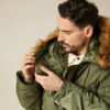 N3B Green Parka Jacket - Image 4