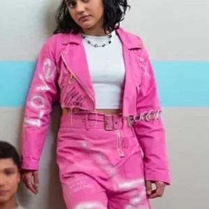 Heartbreak High Amerie Wadia Pink Jacket