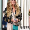And Just Like That Carrie Bradshaw Floral Jacket - Image 2