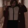 The Queen's Gambit Anya Taylor-Joy Red Wool Coat