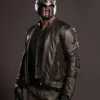Arrow Season 4 John Diggle Leather Jacket