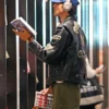 Avirex Daytona to L.A Jacob Elordi Leather Jacket
