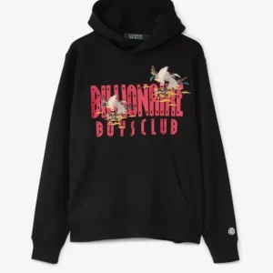 Billionaire Boys Club Duck Embroidered Straight Logo Hoodie