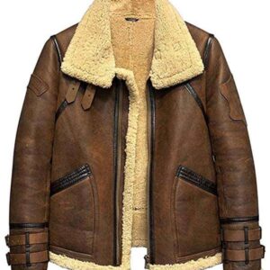 Men’s B3 Sheepskin Leather Aviator Jacket