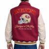 Abercrombie San Francisco 49ers Varsity Bomber Jacket - Image 6