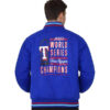 2023 World Series Texas Rangers Champions Jacket - Image 4