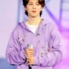 BTS Jimin Purple Hoodie
