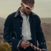 Bad Bunny Where She Goes Blue Jacket - Image 3