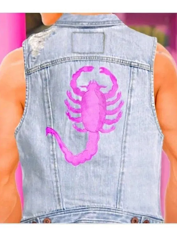 Barbie 2023 Ken Denim Vest