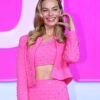 Barbie 2023 Margot Robbie Pink Blazer
