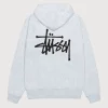 Basic Stussy Hoodie Grey
