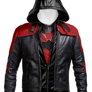 Batman Arkham Knight Jason Todd Leather Jacket Red Hood