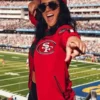 Bayley 49ers Jacket Red