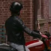 Summer of 85 David Black Leather Jacket