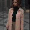 Anya Taylor-Joy The Queen's Gambit Pink Coat