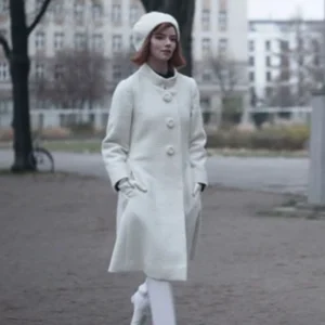 The Queen’s Gambit Beth Harmon White Coat
