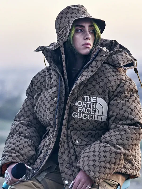 100% Authentic GUCCI The North Face x Gucci Padded Jacket