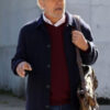 Here Today Charlie Bern Blue Jacket