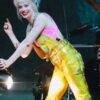 Harley Quinn Birds of Prey Golden Romper