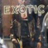 Birds of Prey Margot Robbie Black Fringe Jacket - Image 2