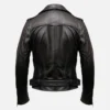 Mens Genuine Leather Biker Jacket