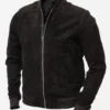Mens Slim Fit Bomber Jacket