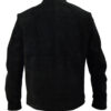 Men's Black Suede Leather Jacket - Image 2
