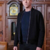 Bobby Axelrod Billions S05 Black Bomber Jacket