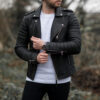 Boda Skins Kay Michaels Biker Jacket Mens Fashion Blog Review