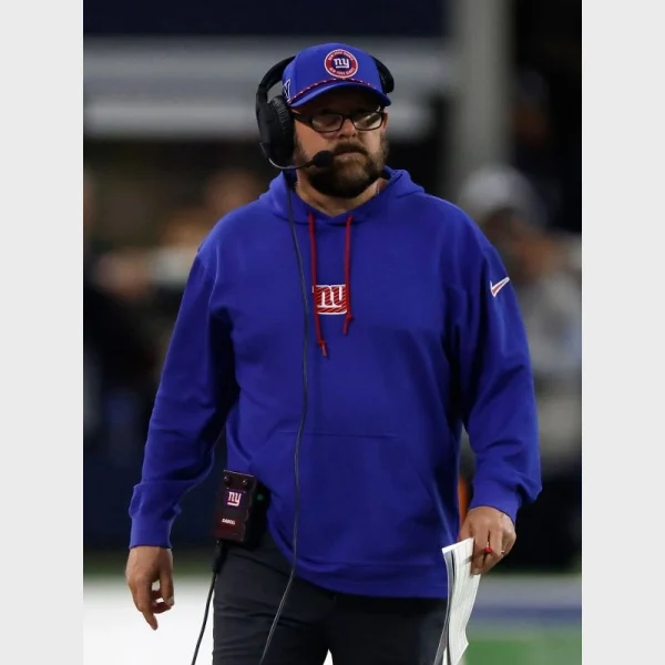 Brian Daboll New York Giants Sideline Hoodie - Image 4