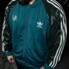 KoRn x Adidas Green Sequin Track Jacket