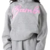 Bye Bambi Hoodie Grey