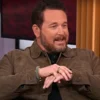 CBS Mornings Cole Hauser Brown Suede Jacket - Image 2